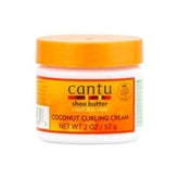 Cantu manteca de karité coco, bote de 2 oz, crema para rizos que define y suaviza.