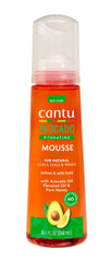 Cantu Avocado Mousse, textura ligera para control del encrespamiento.