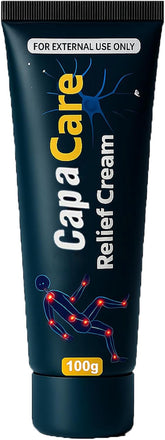 Capacare Original Neuropathy Relief Cream bottle for daily care and moisturization.
