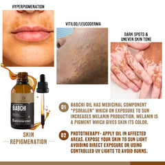 CARAWAY Bakuchi aplicación manual para una rutina suave y controlada.