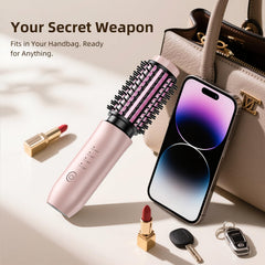 Alisador CARESKY con iones negativos para reducir estática y brillo suave.