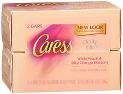 Caress barras de belleza seda diaria para lavado de manos y cuerpo con aroma suave
