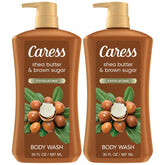 Caress gel-douche beurre karité sucre brun — hydratation douce et parfum enveloppant.