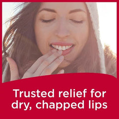 Carmex Balsamo labial alcanfor y mentol, enfoque sensación de frescura.