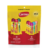 Carmex Cuidado Diario: estuche completo de bálsamos con SPF 15 para labios protegidos