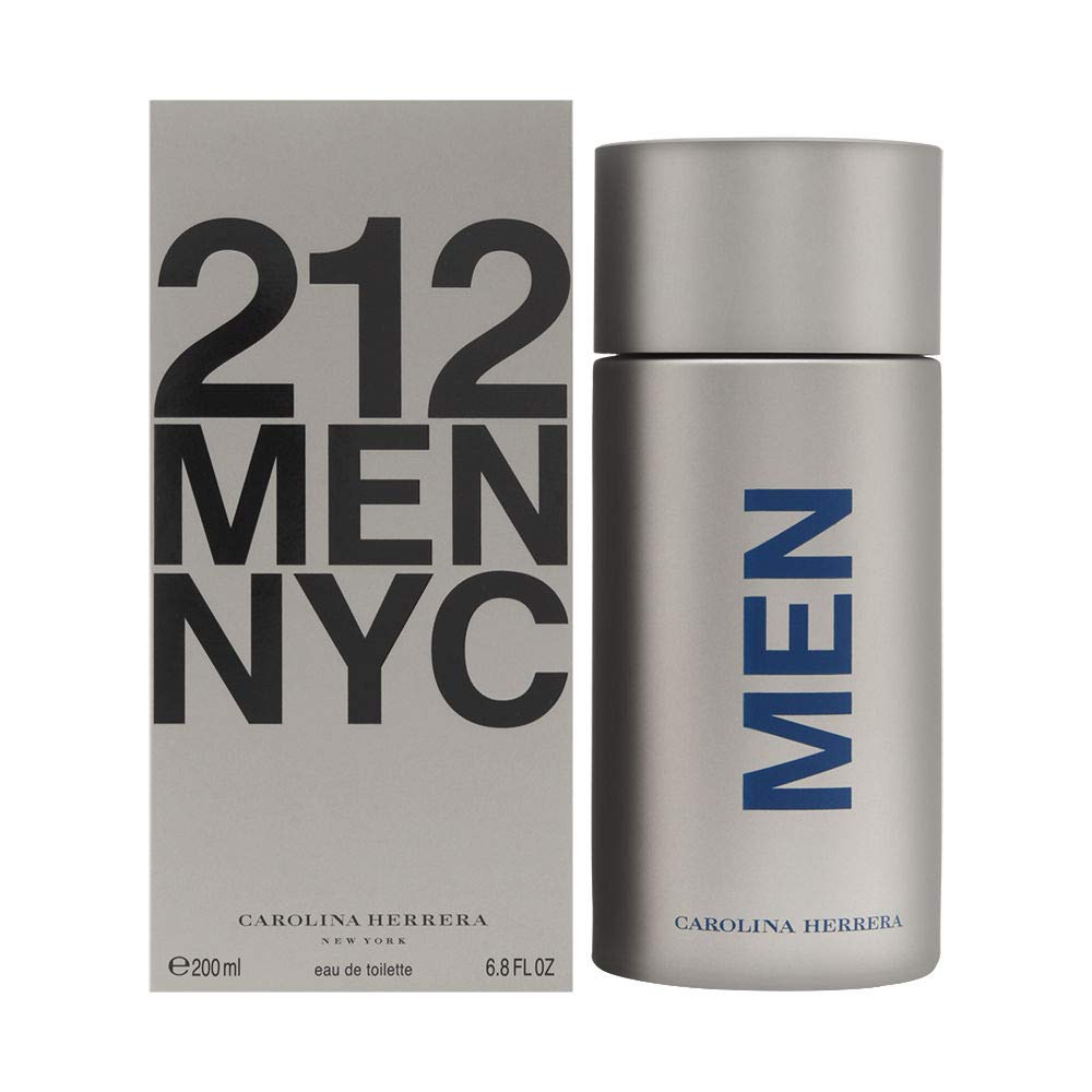 Carolina Herrera 212 para hombre, frasco elegante para uso diario y ocasiones.