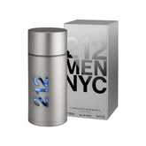 Carolina Herrera 212 para Hombres: botella elegante para uso diario con aroma fresco y duradero.