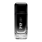 Carolina Herrera 212 VIP Black, frasco frontal, ideal para noches elegantes.