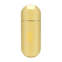 Carolina Herrera 212 VIP Mujer, botella dorada, aroma glamoroso para noches sofisticadas.