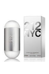 Carolina Herrera 212 NYC frasco frontal, fragancia floral duradera para uso diario