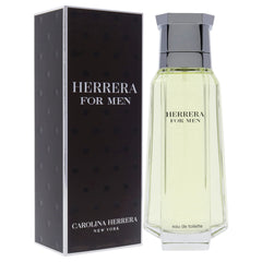 Carolina Herrera Eau de Toilette, etiqueta visible, perfume versátil para momentos formales.