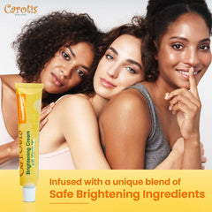 CAROTÏS carrot oil ingredient bottle highlights vitamin-rich, nourishing formula.