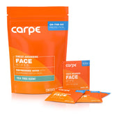 Carpe toallitas faciales sudor absorbentes para gimnasio y entrenamiento.
