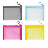 CarryEpic bolsas de malla mini con cierre, ideales para maquillaje y accesorios.