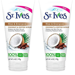 Textura cremosa de Carter's St Ives exfoliante coco y café para exfoliar suavemente.