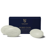 Caswell-Massey Jockey Club, paquete de tres jabones, ideal como regalo