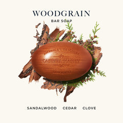 Caswell-Massey Woodgrain Sandalwood empaque regalo: regalo elegante para ocasiones especiales.