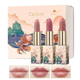 Catkin bálsamo labial color cambia en caja regalo, perfecto para regalar y cuidar labios.