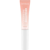 Iluminador de ojeras líquido Catrice en botella 010 rosa claro, brillo inmediato