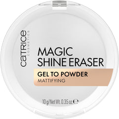 Catrice Magic Shine Eraser transforma gel en polvo para un acabado mate natural
