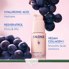 Caudalie Resveratrol-Lift serum textura: textura ligera que se absorbe fácilmente y deja la piel suave.