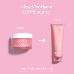 Caudalie VinoHydra Gel: adapté pour peaux mixtes et sensibles, usage matin et soir.