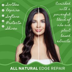 CB Smoothe textura no grasa, absorción rápida sin engrasar el cabello.