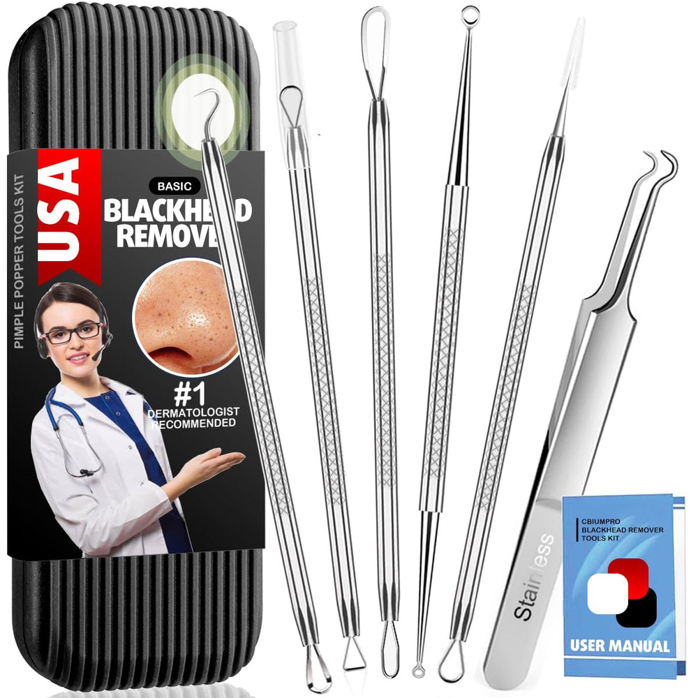Cbiumpro kit herramientas para extracción de puntos negros con precisión en casa