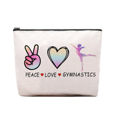 CEASQVAA neceser maquillaje gimnasia con diseño divertido para regalo
