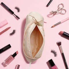 CECKQUE bolso danza – organizador mini rosa, guarda accesorios pequeños con facilidad