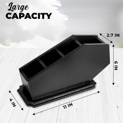 CEFRECO organizador gótico de madera para tocador o escritorio