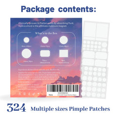 CELECARE parches acne 10mm, focalizados para zonas medianas y visibles.
