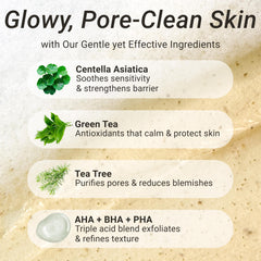CELDYQUE limpiador con té verde, antioxidante que refresca la piel.