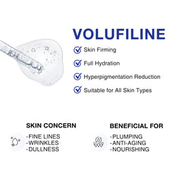 Celdyque Volufiline efecto antiarrugas suave para líneas finas.
