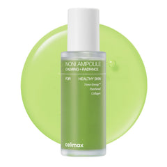 Celimax Ampolla Noni: envase frontal mostrando la hidratación suave de la piel.
