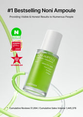 Celimax Noni Energy Ampoule, gotero para aplicación suave.