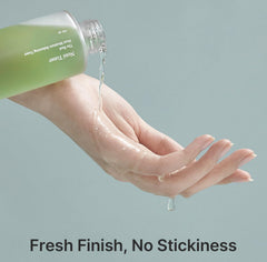 Celimax Noni Moisture Toner texture close-up showing lightweight, watery hydration