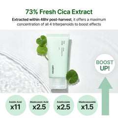 Textura gel clara de Celimax Real Cica para uso diario suave