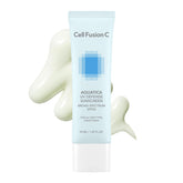 Cell Fusion C Aquatica UV Defense: botella de 50 ml para protección diaria sin residuo.