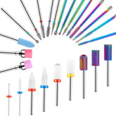 Puntas de taladro Cellentool para uñas: 25 piezas para limar y preparar