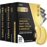 Parche ocular Celor dorado coloidal para nutrir el contorno y suavizar la mirada
