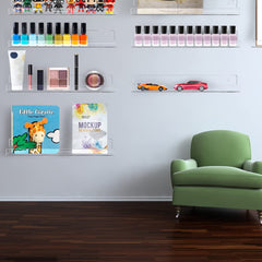 Cerpourt organizador de esmaltes para pared facilita acceso a tonos