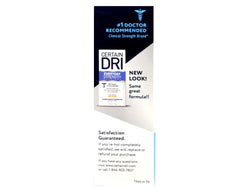 Protección de larga duración con Certain Dri Everyday Strength y sin irritación.