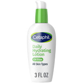 Cetaphil loción hidratante diaria para piel combinada, envase 3oz, hidratación duradera sin grasa.