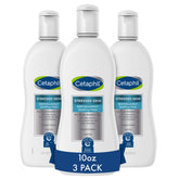 Cetaphil RESTORADERM – bouteille nettoyante, douceur apaisante pour peau sensible.