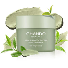 CHANDO HIMALAYA mascarilla-te-verde-purificante para limpieza profunda de poros.