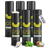 ChapChamp bálsamo labial mentol, hidratación rápida para labios secos.
