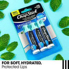 ChapStick Balsamo Labios Textura suave para hidratación diaria.