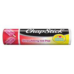 ChapStick fresa paleta de hielo: cuidado suave para labios en verano.
