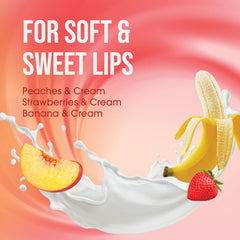 ChapStick bálsamo labial durazno crema, textura suave para labios resecos.